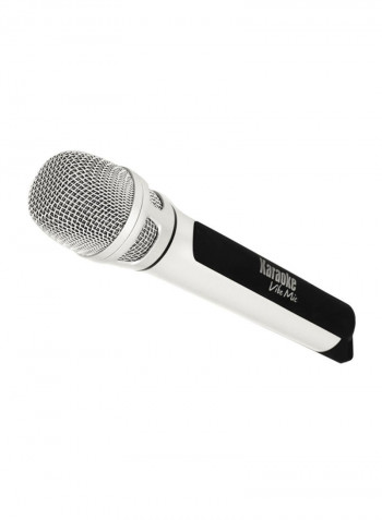 Bluetooth Karaoke Microphone PKRK9CR Silver/Black