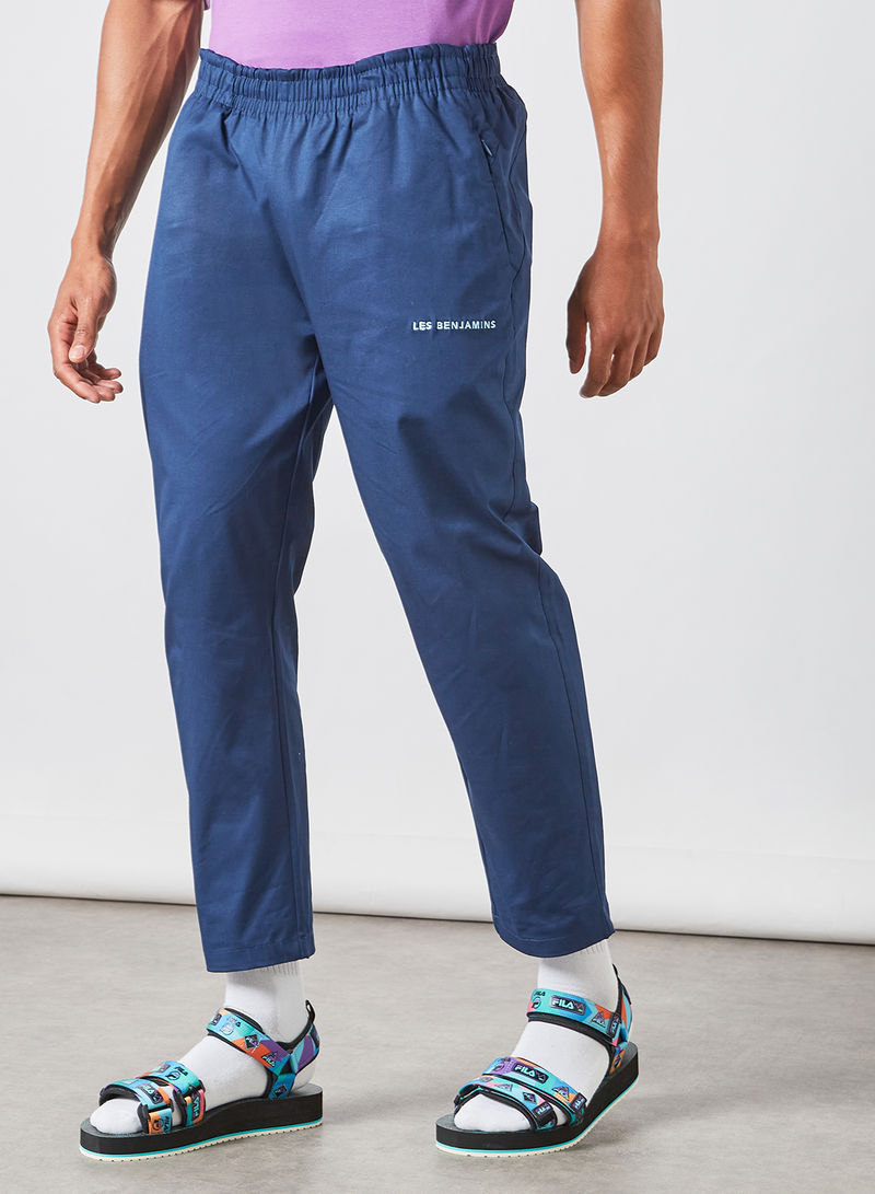 Regular Fit Trousers Navy