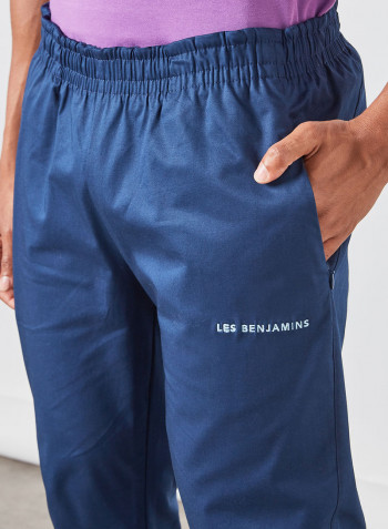 Regular Fit Trousers Navy