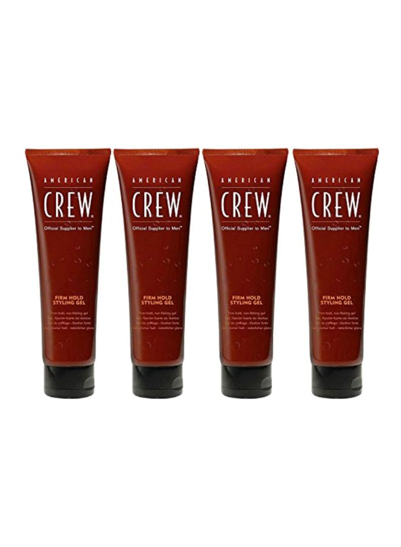 Pack Of 4 Firm Hold Styling Gel 8.4ounce