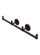 Monte Carlo Collection Three Arm Towel Holder Antique Bronze 22.5x3.3x3.5inch