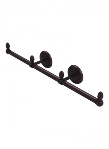 Monte Carlo Collection Three Arm Towel Holder Antique Bronze 22.5x3.3x3.5inch