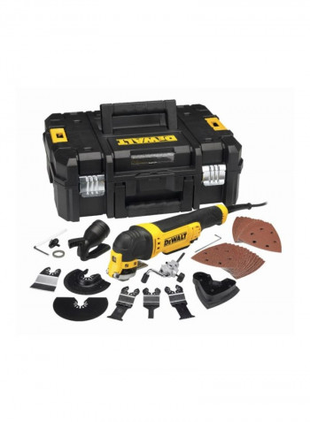 Oscillating Multi Tool Set Black/White/Brown