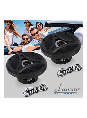 2-Piece Pro Audio Car Speaker