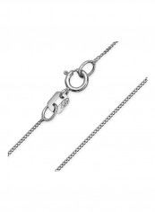 14 Karat White Gold Cuban Curb Chain Necklace reviews 14 Karat White Gold Cuban Curb Chain Necklace