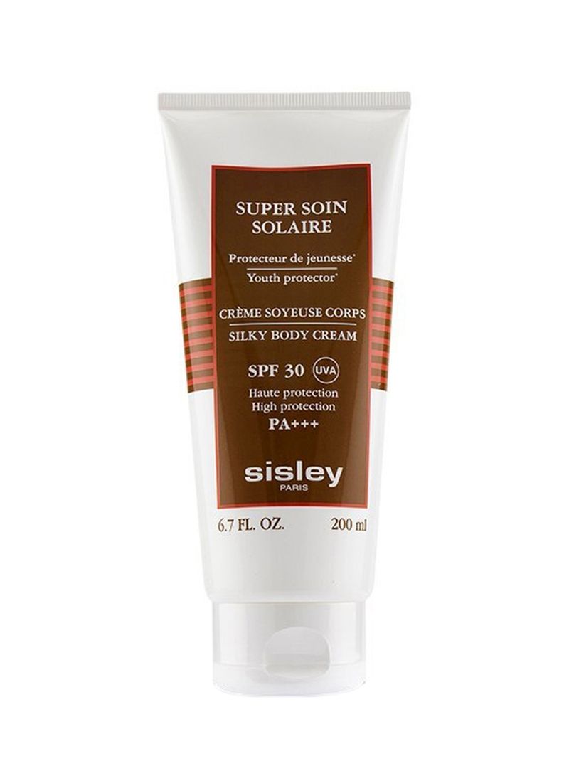Super Soin Solaire Silky Body Cream SPF30 200ml