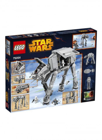 مجموعة مكعبات بناء مجسم مبنى AT-AT، من فيلم "Star Wars"، مكونة من 1137 قطعة، طراز 75054 18.9x2.78x14.88بوصة