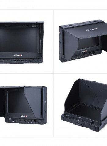 Camera LCD HD Video Monitor Black