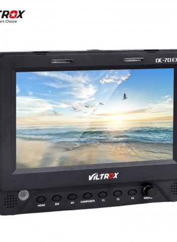 Camera LCD HD Video Monitor Black
