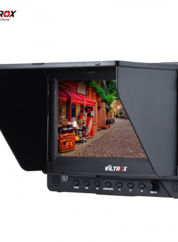 Camera LCD HD Video Monitor Black