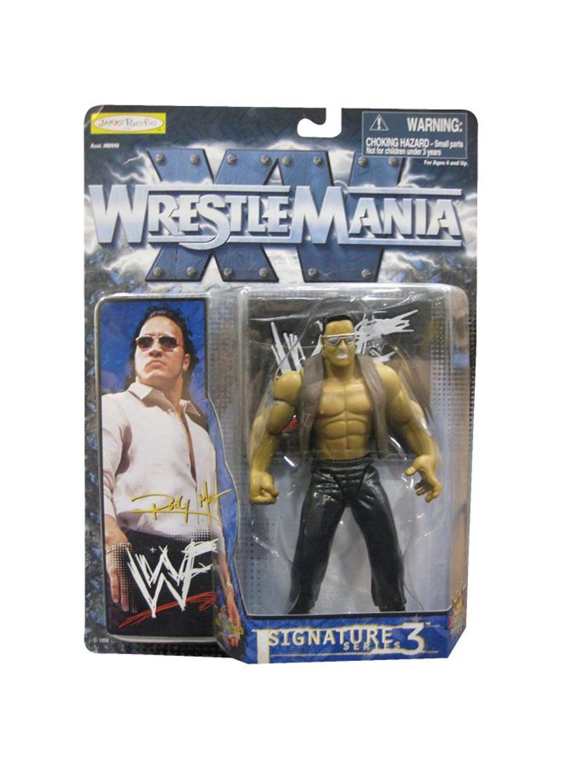 Wrestle Mania XV Rocky Maivia Action Figure