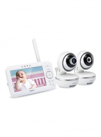 Digital Video Baby Monitor With 2 Cameras And Screen