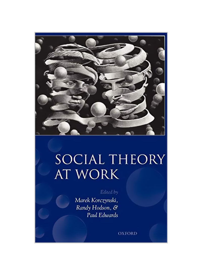 Social Theory at Work Hardcover