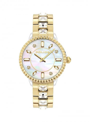 Women's Mopion Water Resistant Analog Watch P 16036BSTG-28M