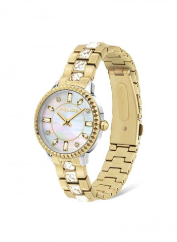 Women's Mopion Water Resistant Analog Watch P 16036BSTG-28M