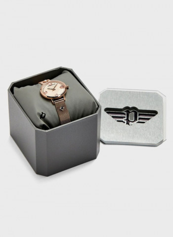 Women's Stainless-Steel Analog Wrist Watch P 16031MSR-32MM