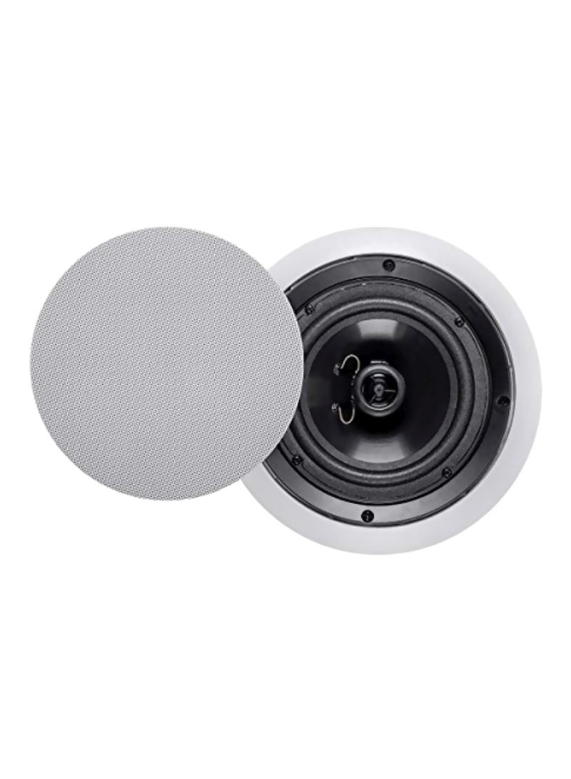 2-Piece Aria Ceiling Speakers 6.5inch Black/Grey