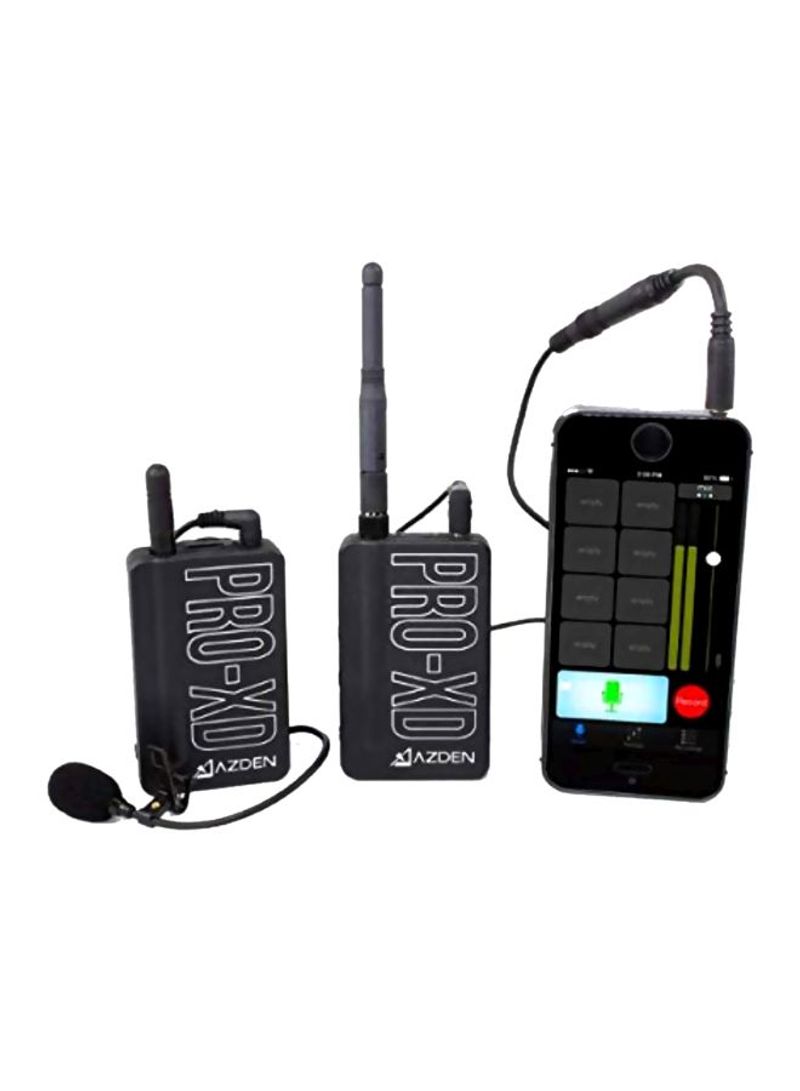 Digital Wireless Microphone System AZ-PROXD Black