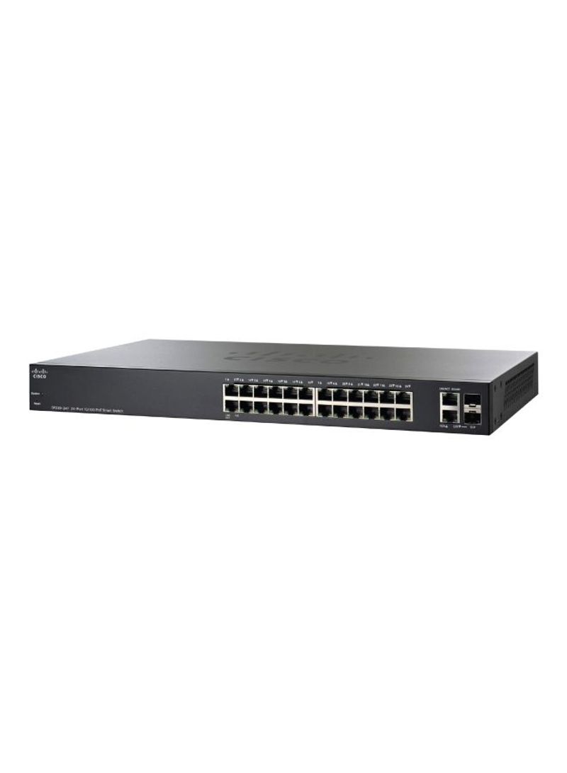 SF220 Switches With Ethernet Port 17.3x7.9x1.7inch Black