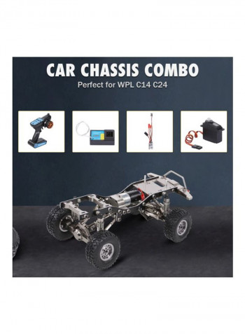 Wheelbase Metal Chassis With Tire And Remote Controller 185millimeter