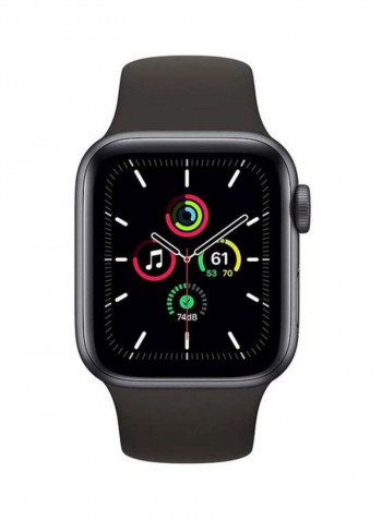 Watch SE-40 mm GPS Space Gray Aluminium Case with Sport Band Black