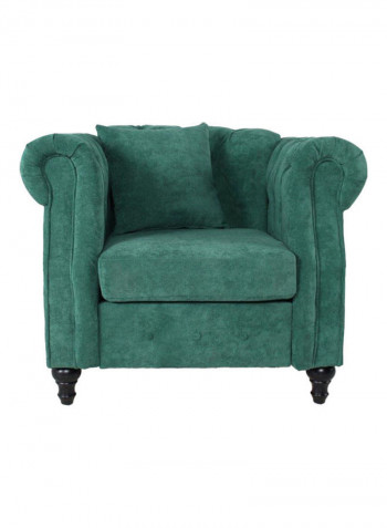 David 1-Seater Sofa Green 100x88x78cm