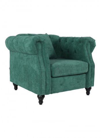 David 1-Seater Sofa Green 100x88x78cm