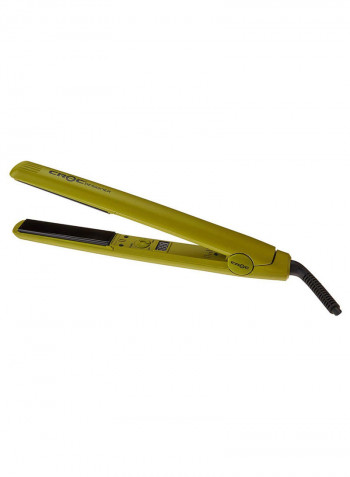 Floating Plates Hair Straightener Black/Green