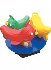 RW-15223 Aeroplane 3 Seater Merry Go Round 120 x 120 x 95cm