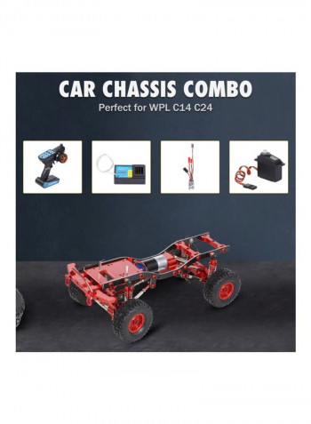 Wheelbase Metal Chassis With Tire 185millimeter