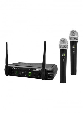 Wireless Microphone System PDWM3375 Black/Silver