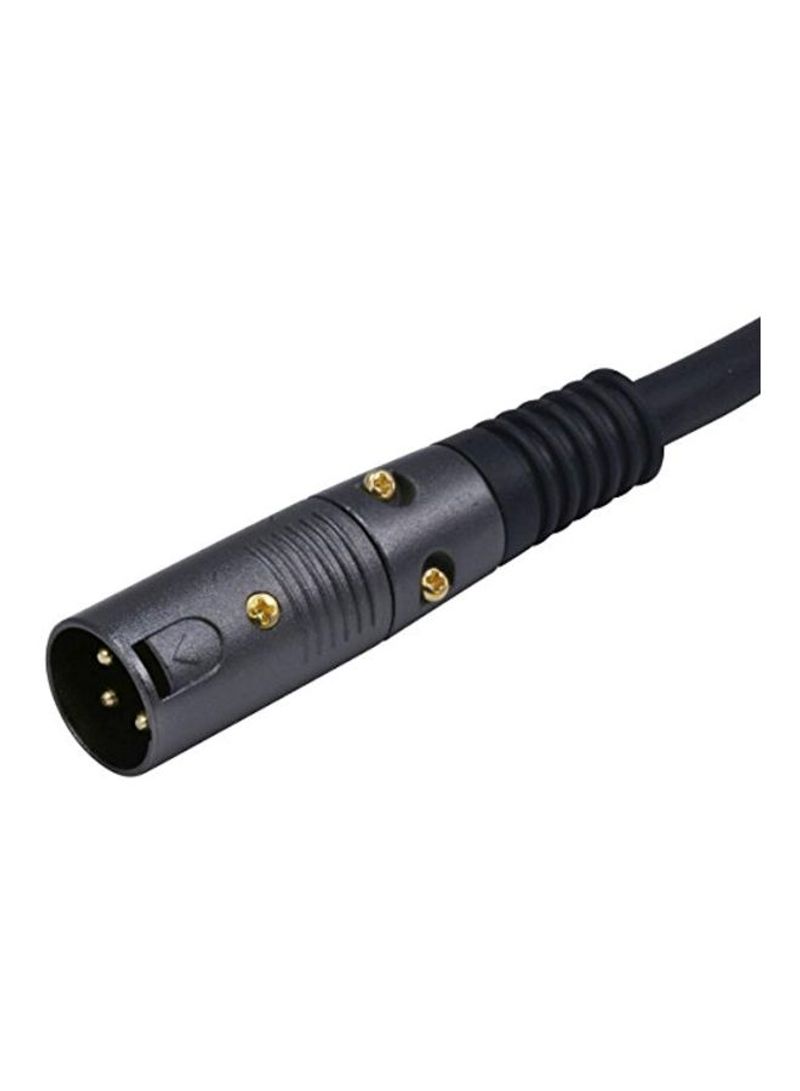 XLR Male To XLR Female Cable 150feet Black