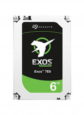 Exos 7E8 SATA Internal Hard Disk Drive 6TB Silver