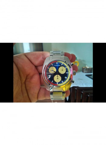 Men's Stainless Steel Analog Wrist Watch
