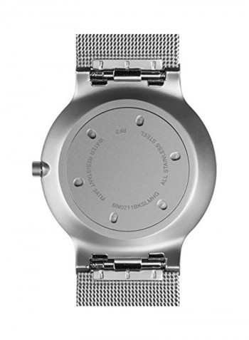 Men's Water Resistant Analog Watch BN0211BKSLMHG