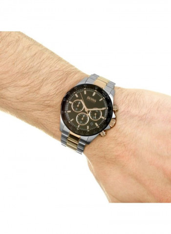 Men's Stainless Steel Contemporary Sport Chronograph Watch 1513757