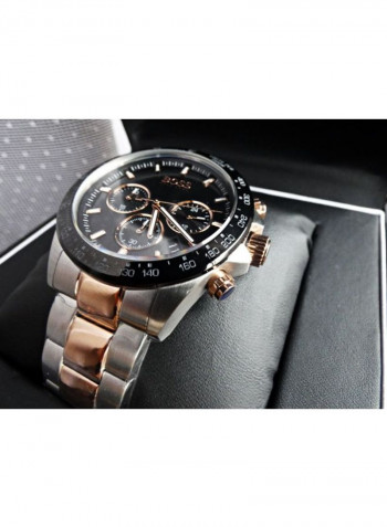Men's Stainless Steel Contemporary Sport Chronograph Watch 1513757