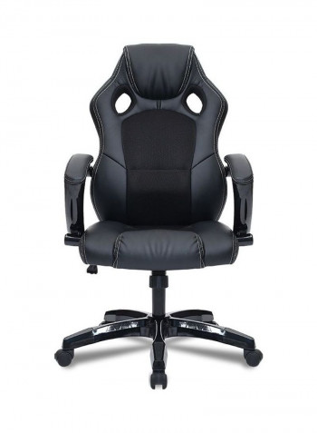 Rotating and Lifting Office Chair Black