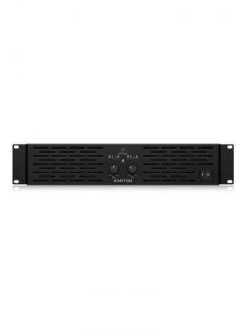 Stereo Power Amplifier KM1700 Black