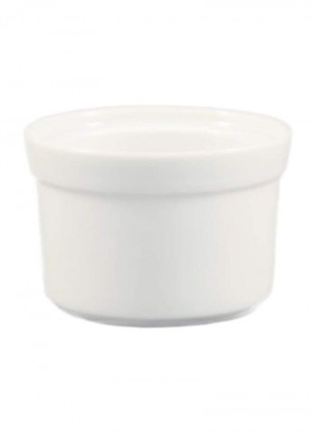 Porcelain Round Soup Bowl White 3.5x2.37inch