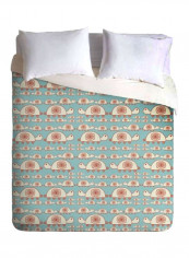 Printed Duvet Cover Polyester Tortuguero Dos King