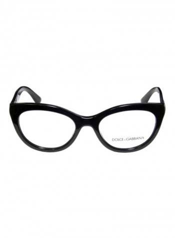 Cat Eye Eyeglasses - Lens Size: 53 mm للنساء