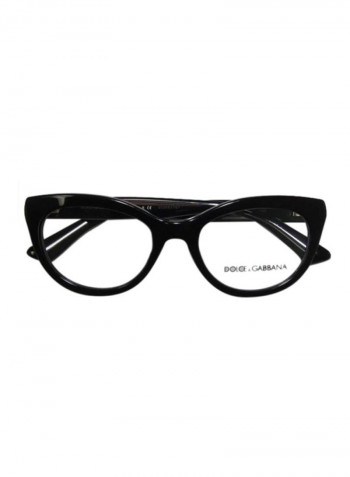 Cat Eye Eyeglasses - Lens Size: 53 mm للنساء