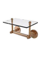 Glass Shelf Toilet Paper Holder Clear/Gold reviews Glass Shelf Toilet Paper Holder Clear/Gold