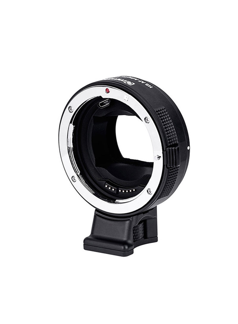 High Speed Lens Mount Adapter Ring For Canon Black/Silver