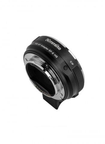 High Speed Lens Mount Adapter Ring For Canon Black/Silver