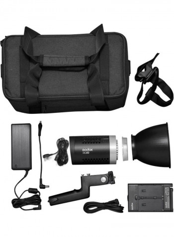 ML60 Portable Studio LED Light For Portrait Photography Black