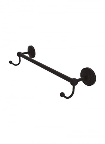 Que New Collection Towel Bar Brown 30inch