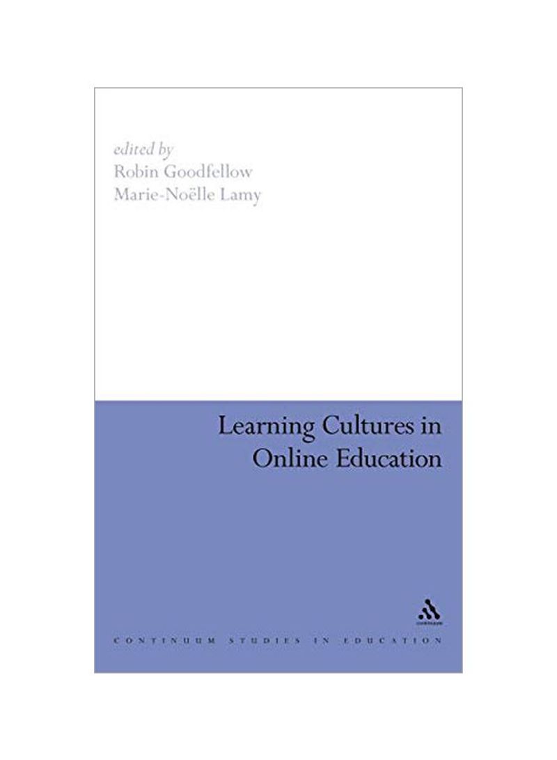 Learning Cultures In Online Education Hardcover
