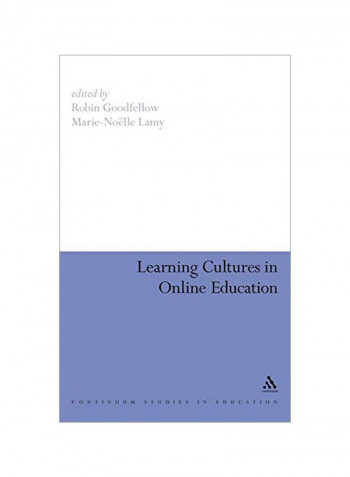 Learning Cultures In Online Education Hardcover
